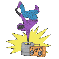 Dance Party Sticker by Melvin Brewing