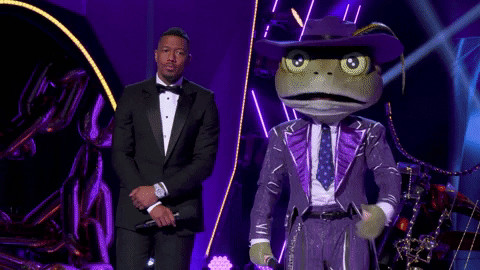 Frog Bowing GIF by The Masked Singer
