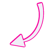 Whitearrow Pinkarrow Sticker by Decorating Outlet