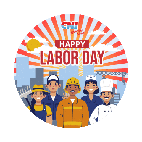 Labor Day Weekend Sticker by CNI