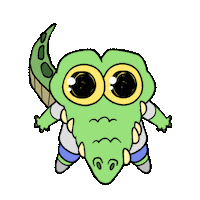 Coco Crocodile Sticker