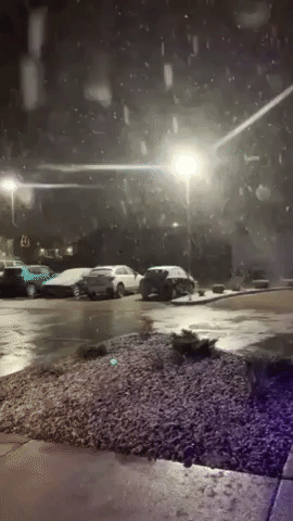 Snow Comes to Kansas Amid Week of 'Crazy' Weather