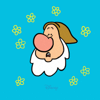 Snow White And The Seven Dwarfs First Day Of Spring GIF by Disney