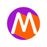 Orange Abc Sticker