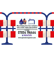 Leak Apc Sticker by apcwaterengineers