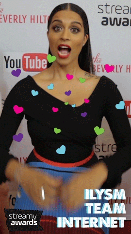 Heart GIF by The Streamy Awards
