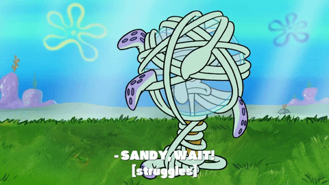 season 9 squid defense GIF by SpongeBob SquarePants