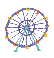 Amusement Park Summer Sticker by FestivalManchester