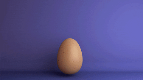 egg surrealizm GIF