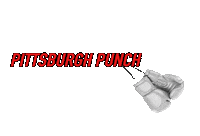 Sticker by Pittsburgh Punch