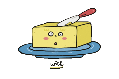 Butter Sticker by cypru55