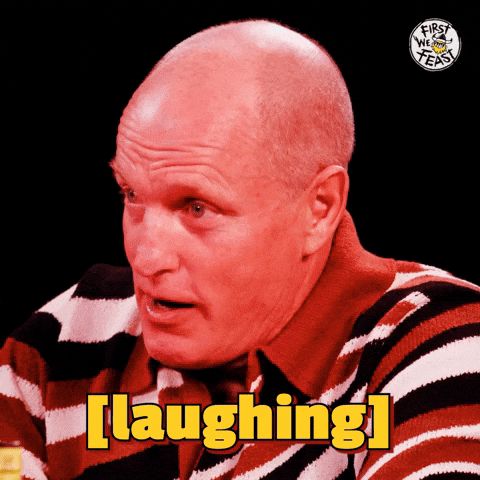 Woody Laughing