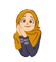 milkhatf happy girl cry amazed Sticker