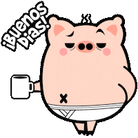 Coffee Morning Sticker by Carnitas VIP