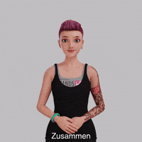 Avatar Zusammen GIF by Sign Time - SiMAX
