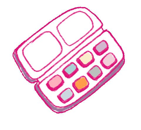 helenagaifem giphyupload paint watercolor hgaifem Sticker