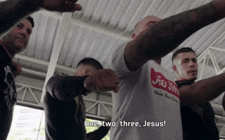 Jesus on three!