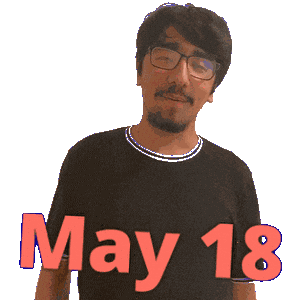 May 18 Sticker