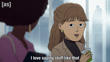 Talking I Love That GIF by Adult Swim