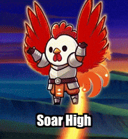 Soar High Hope GIF by Zorooster