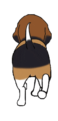 Dog Walking Sticker