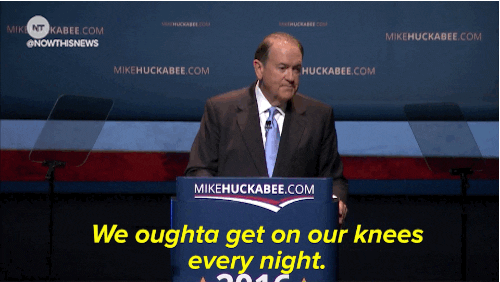 sorry mike huckabee GIF by NowThis 