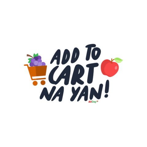 alldaysupermarket add to cart allday allday supermarket Sticker