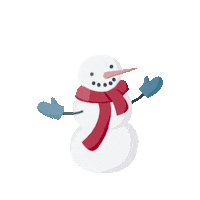 Frosty The Snowman Christmas Sticker by Vichy Greece