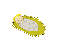 Christmas Baby Sticker by ICF München