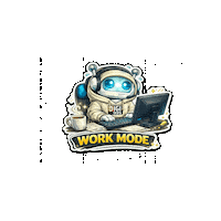 Working Work Day Sticker by Digi 995