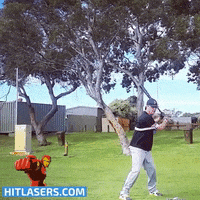 hitting home run GIF by Laser Power Swing Trainer