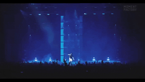 Moment_Factory giphygifmaker concert jumping tour GIF