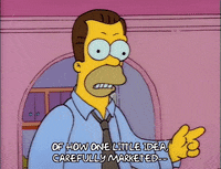 Talking Season 3 GIF by The Simpsons