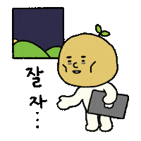 river_sy design student potato 감자 Sticker