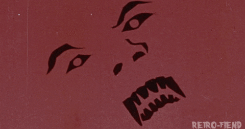 horror animated gif GIF by RETRO-FIEND