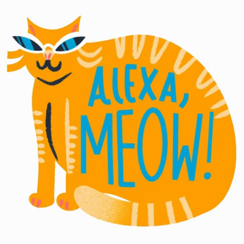 Amazon Cat Sticker