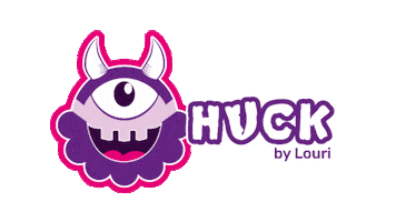 LouriBike pink monster purple eye Sticker