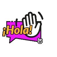 Saludo Mano Sticker by Finánciate