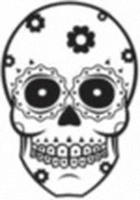 skulls GIF