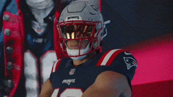 Mack Hollins Yes GIF by New England Patriots
