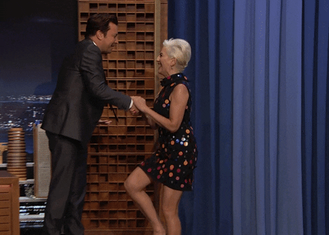 Jimmy Fallon Hug GIF by The Tonight Show Starring Jimmy Fallon