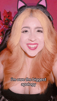 O Apologize GIF