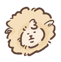 Atkgif lamb mutton hitsuji 田中マトン Sticker