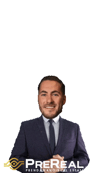 Real Estate Agent Thumbs Up Sticker by PreReal™ Prendamano Real Estate