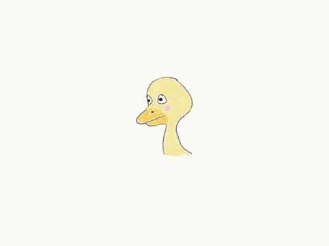 blinuet giphyupload duck blink blinuet GIF