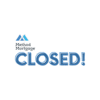 MethodMortgage realestate mortgage closed closing Sticker