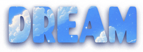 Text Dreaming GIF by MockoFun