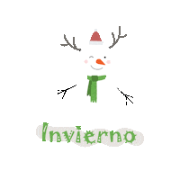 puas_y_agujas winter snowman invierno muñeco de nieve Sticker