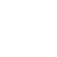 natuurpodium logo podium natuur natuurpodium Sticker