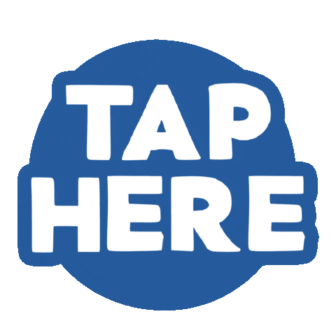 Click Here Sticker by BAM & Beyond